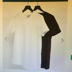 ASOS Maternity- Black & White Maternity Cotton t-shirt